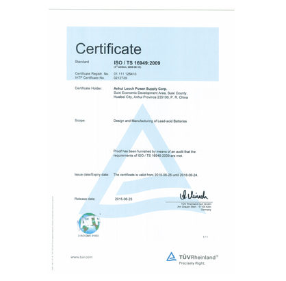 certifications