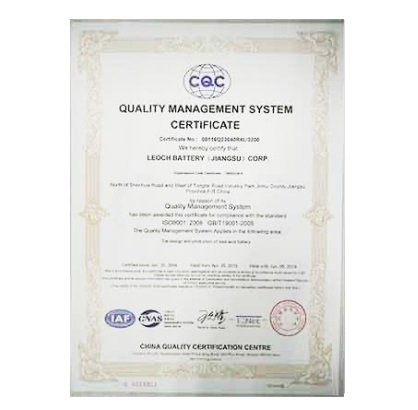 certifications